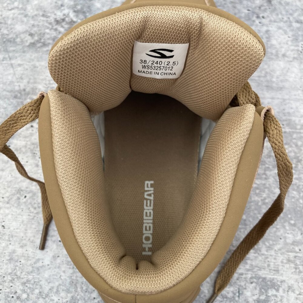 Hobibear Pine Barefoot Shoes EU 38 Tan NWT - Picture 4 of 7